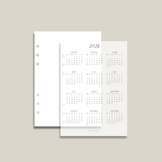 Årsoversigt 2026 – Vellum Dashboard
