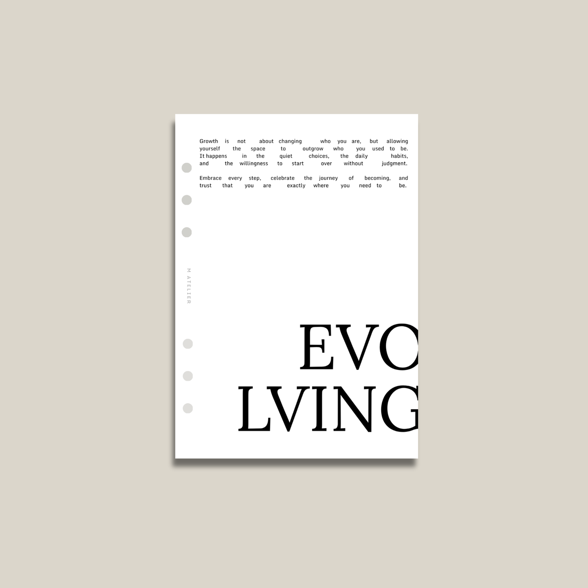 Evolving Dashboard