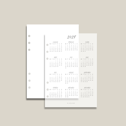Årsoversigt 2027 – Vellum Dashboard