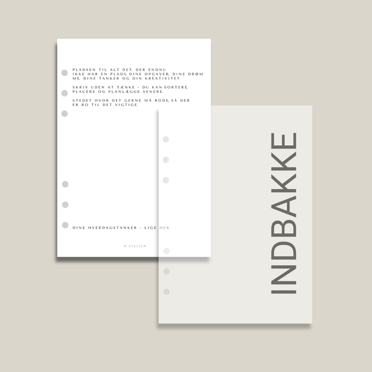 Indbakke – Dashboard