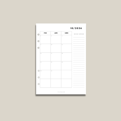 Månedlig – Grid – 2026 (Special Edition)